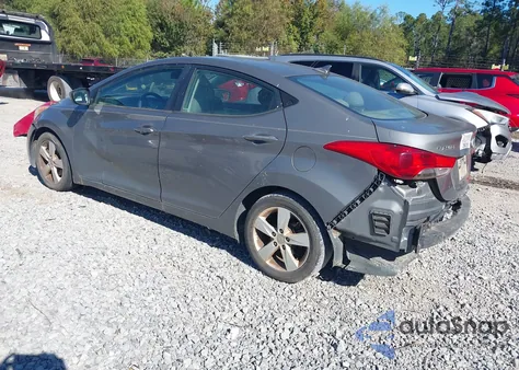 2013 Hyundai Elantra Gls z USA, uszkodzony, nr VIN 5NPDH4AE9DH368391